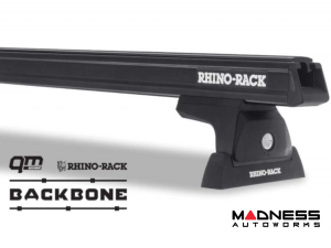 Jeep Gladiator Roof Rack - Rhino-Rack - Heavy Duty 2 Bar w/RCL Legs - Black - `20-`25